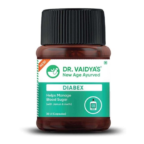 1 - Dr. Vaidya's Diabex,  30 capsules 