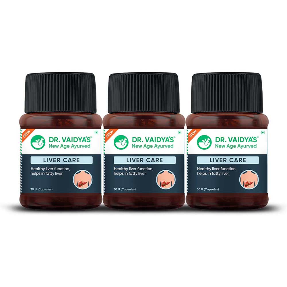 1 - Dr. Vaidya's Liver Care (Pack of 3),  30 capsules 