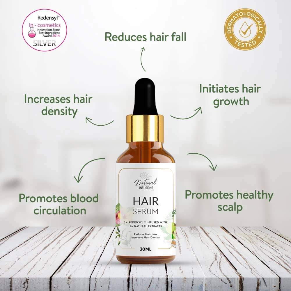 2 - Natural Infusions Hair Care Gift Set,  2 Piece(s)/Pack  Hair Serum & Shampoo 