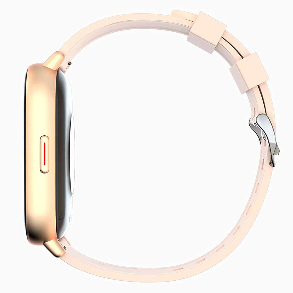 8 - Zebronics Zeb-FIT7220CH Bluetooth Smart Watch,  Gold  4.4 cm 