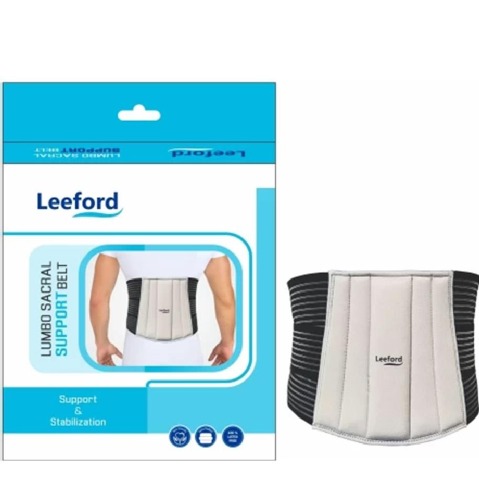 1 - Leeford Lumbo Sacral Support Belt,  Grey  XL 