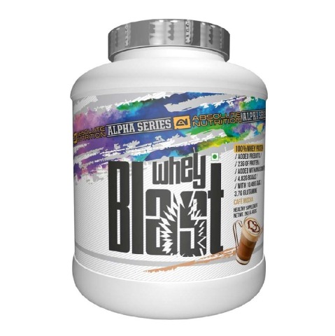 1 - Absolute Nutrition Alpha Whey Blast Protein, 4.4 lb Café Mocha