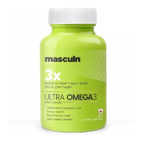 1 - Masculn Ultra Omega 3, 60 softgels