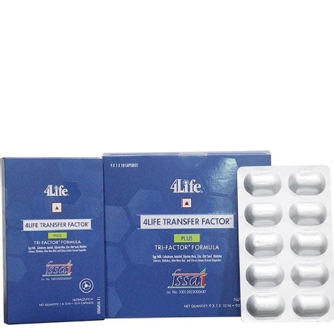 1 - 4Life Transfer Factor Plus Tri-Factor Formula (Blister Pack), 90 capsules
