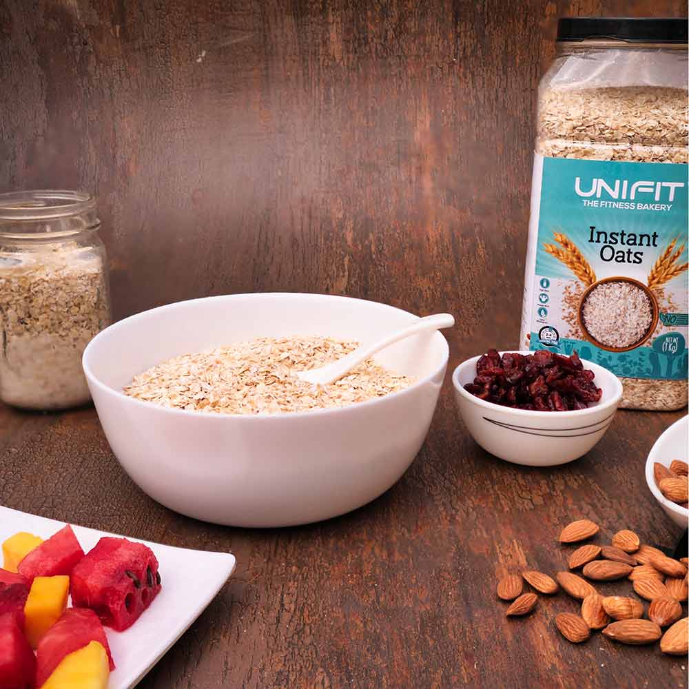3 - UNIFIT Instant Oats,  1 kg  Unflavoured 