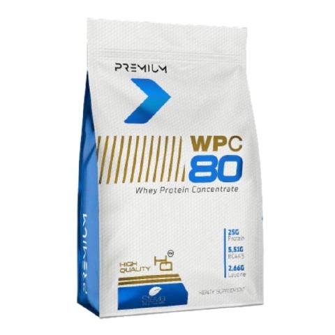 1 - Muscle Science Premium Whey WPC 80,  2.2 lb  Fruit Cake 