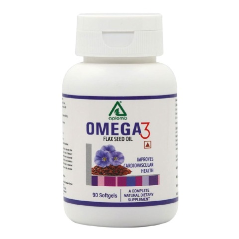 1 - Aplomb Omega3 Flax Seed Oil,  90 softgels 