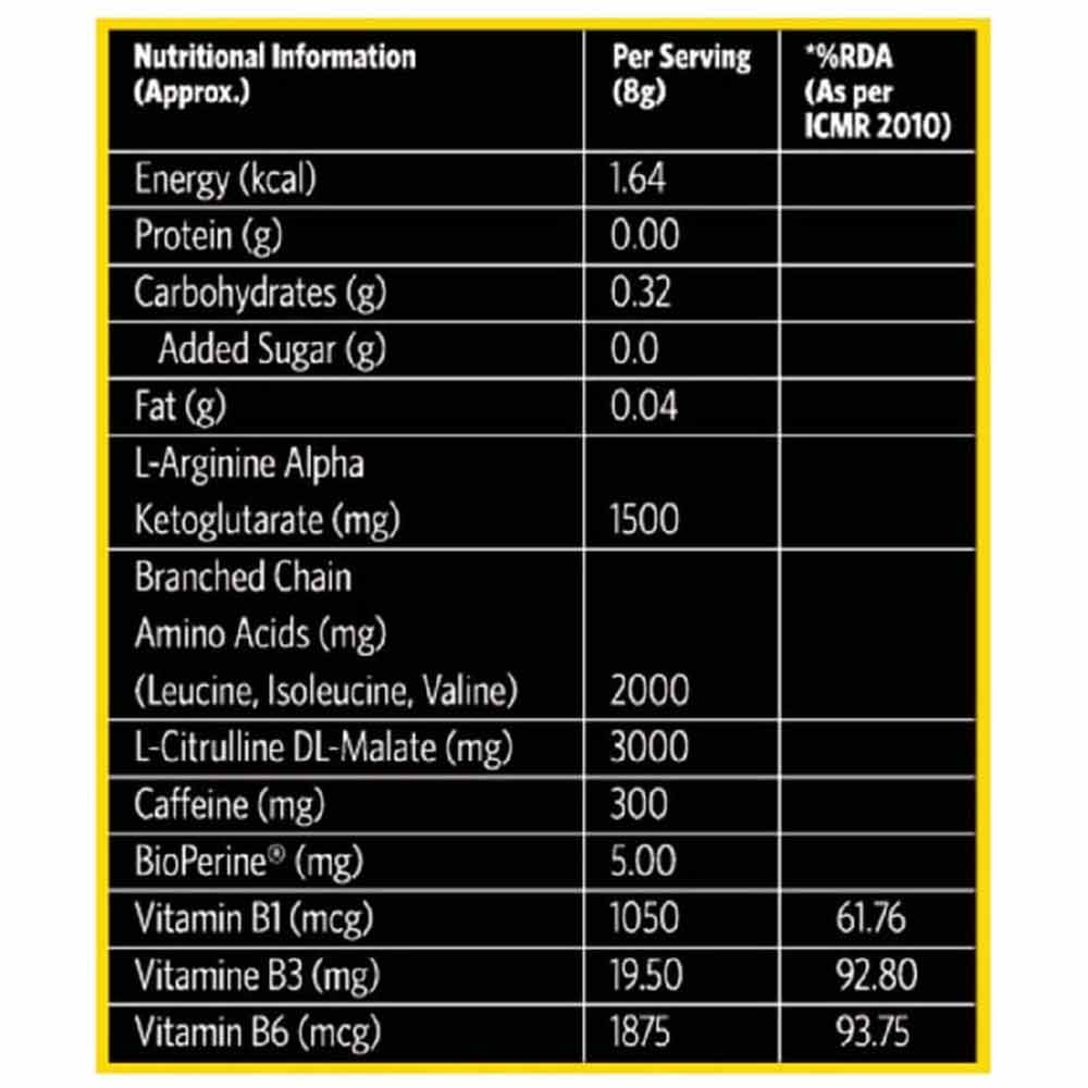 MuscleBlaze Fat Burner Extreme & PRE Workout 300 Melon Twist & Creatine Combo
