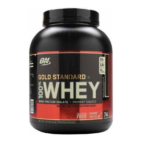 ON (Optimum Nutrition) Gold Standard 100% Whey Protein, 5 lb Double Rich Chocolate ON (Optimum Nutrition) Gold Standard 100% Whey Protein, 5 lb Double Rich Chocolate