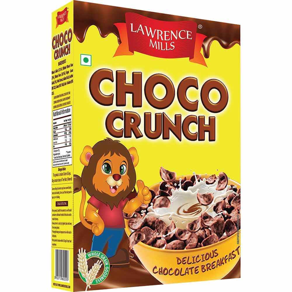 5 - Lawrence Mills Choco Crunch,  375 g  Chocolate 