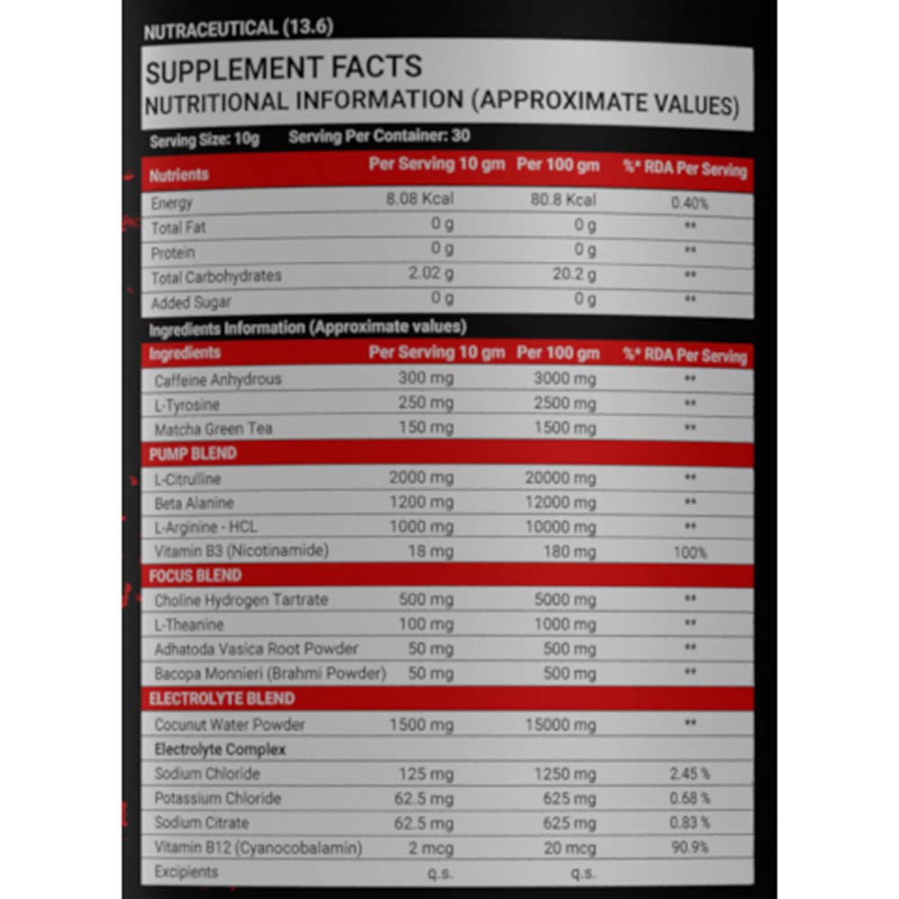 Strong Nation Supps Freaky Wolf Extreme Pre-Workout,  0.66 lb  Bloody Mary 
