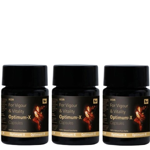 1 - Optimum-X Vigour & Vitality (Pack Of 3), 10 capsules