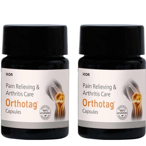1 - Orthotag Pain Relieving and Arthritis Care (Pack Of 2),  60 capsules 