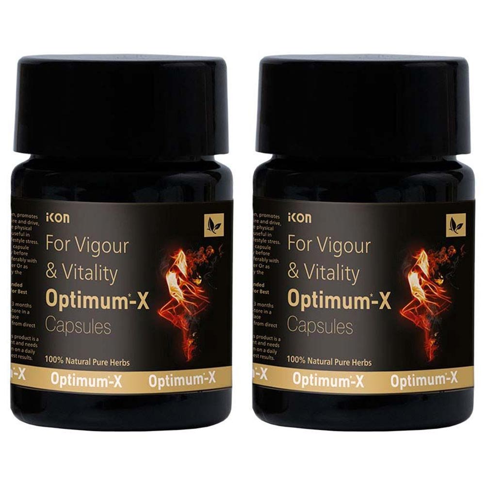 1 - Optimum-X Vigour & Vitality (Pack Of 2),  10 capsules 