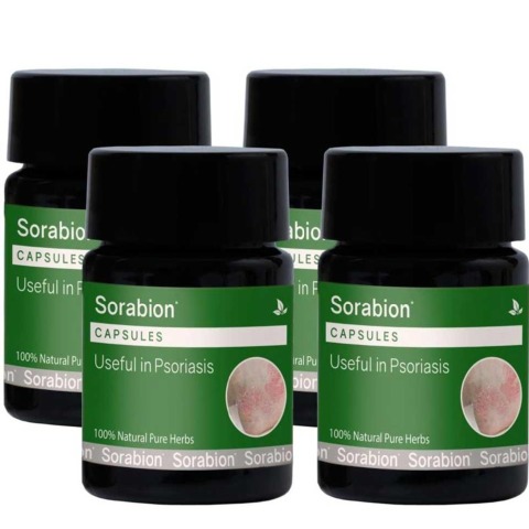 1 - Sorabion Psoriasis (Pack of 4), 10 capsules