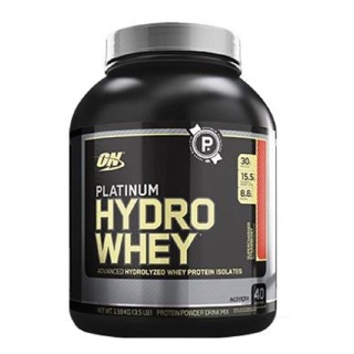 ON (Optimum Nutrition) Platinum Hydro Whey, 3.5 lb SuperCharged Strawberry