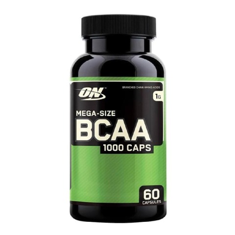 ON (Optimum Nutrition) BCAA,  60 capsules  30 Servings  Unflavoured 