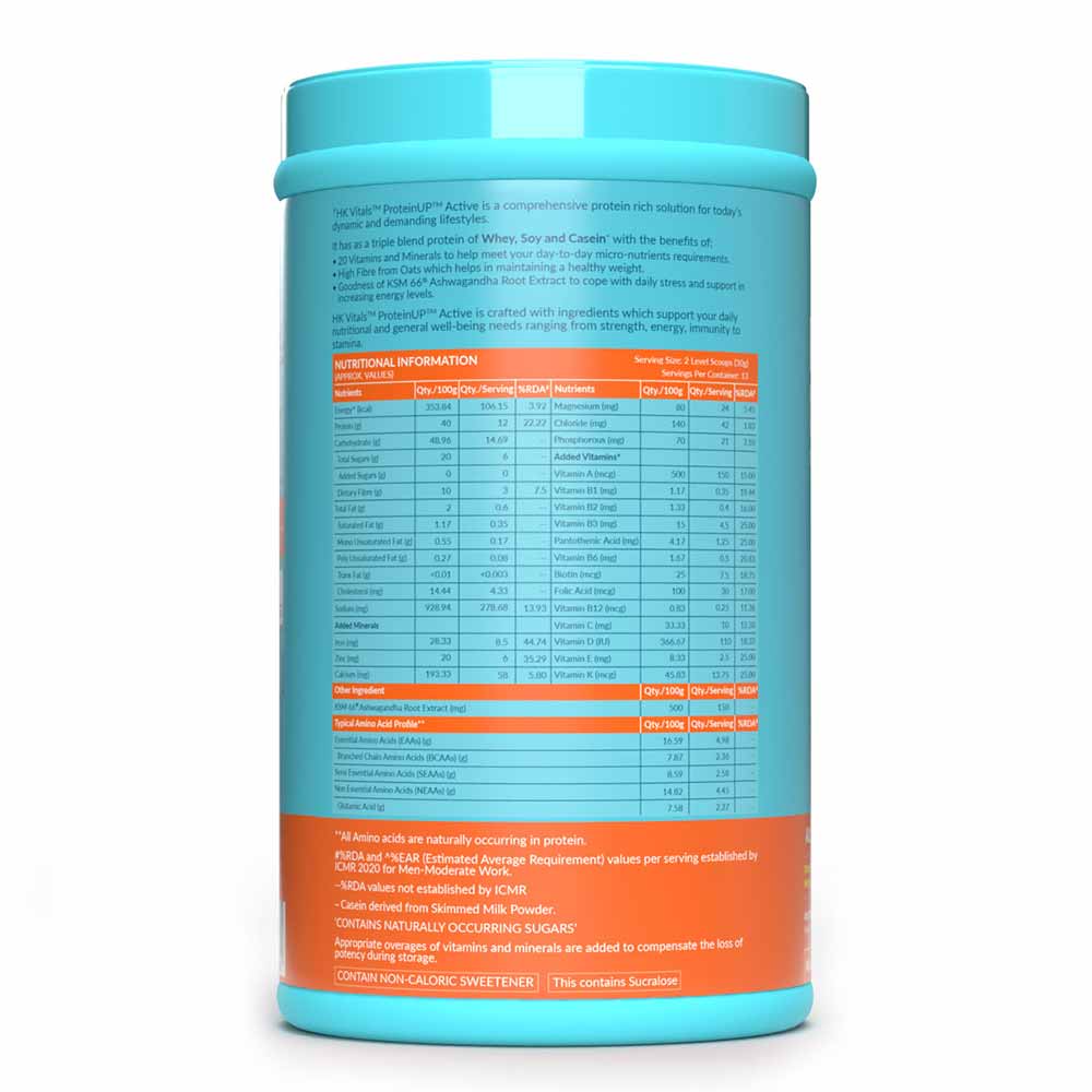 1 - HK Vitals ProteinUp Active Strength & Energy by Healthkart,  0.88 lb  Vanilla