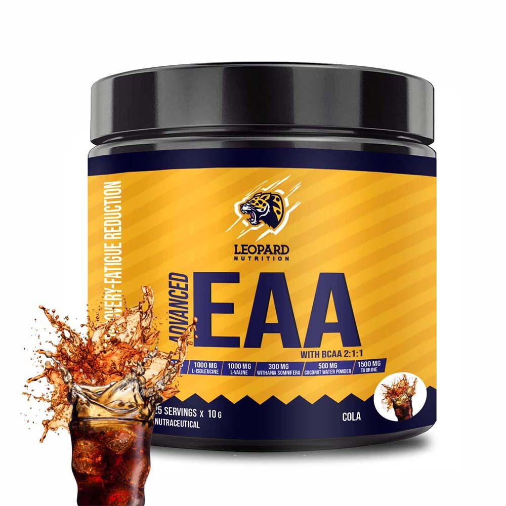 2 - Leopard Nutrition Advanced EAA,  Cola  0.55 lb  25 Servings 