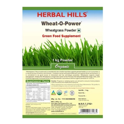 Herbal Hills Wheat-O-Power, 1 kg Herbal Hills Wheat-O-Power, 1 kg