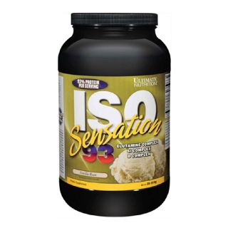Ultimate Nutrition ISO Sensation 93, 2 lb Vanilla Bean