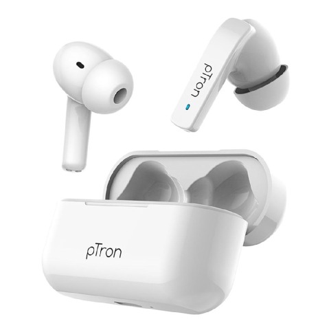 1 - Ptron Basspods 992,  White 