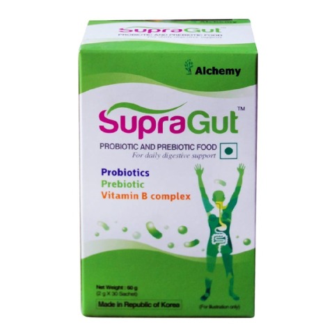 SupraGut Probiotic & Prebiotic Food,  30 sachets/pack 