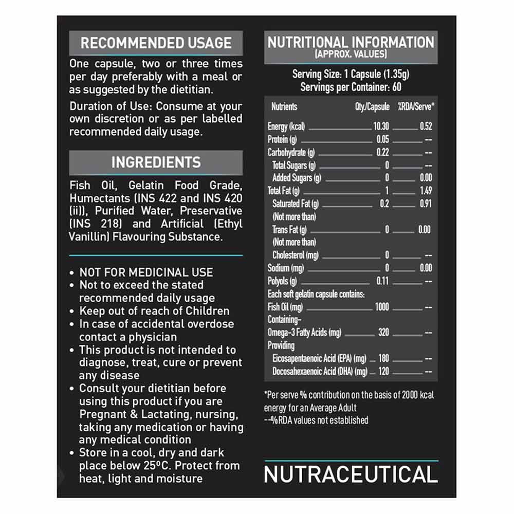 MuscleBlaze PRE Workout 200 Xtreme & Fish Oil & MB-Vite Immunity Combo