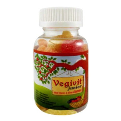 Radicura Vegivit Junior,  30 gummies  Fruit 