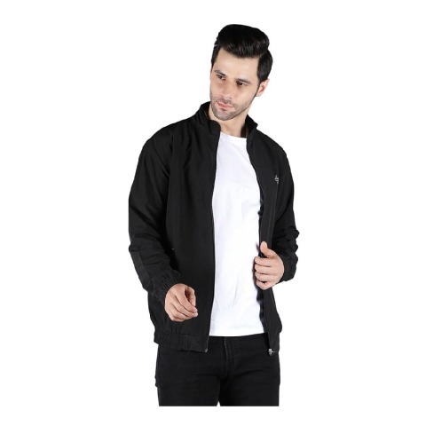 1 - John Ally Winter Gym Jacket for Men,  Black  Large 