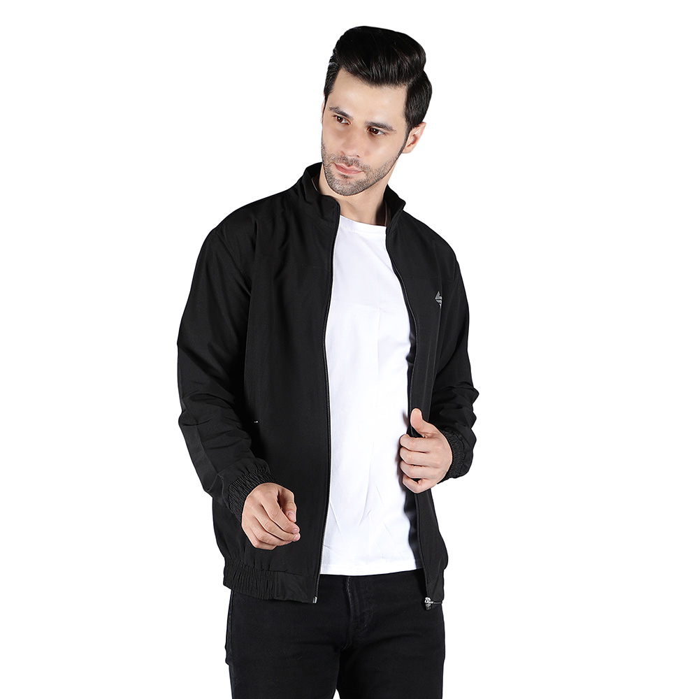 1 - John Ally Winter Gym Jacket for Men,  Black  Large 