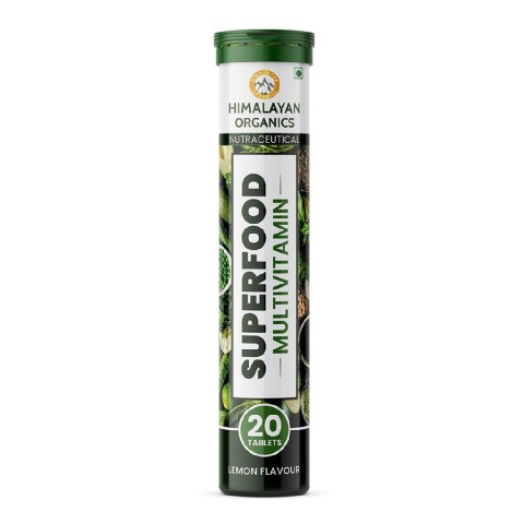 1 - Himalayan Organics Superfood Multivitamin,  20 tablet(s)  Lemon 