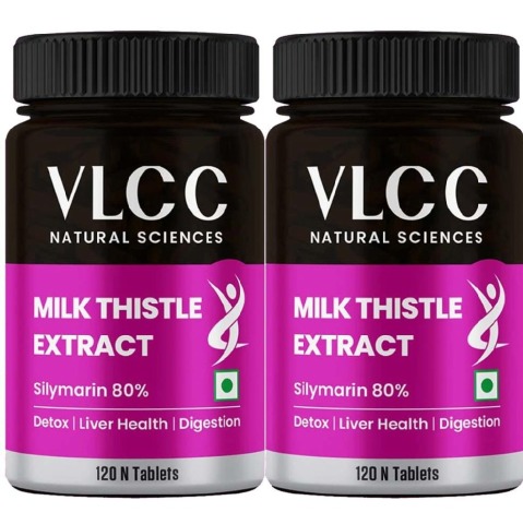 1 - VLCC Natural Sciences Milk Thistle Extract (Pack of 2),  120 tablet(s) 