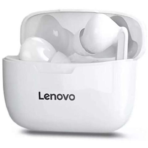 1 - Lenovo XT90 Bluetooth Headset,  White 
