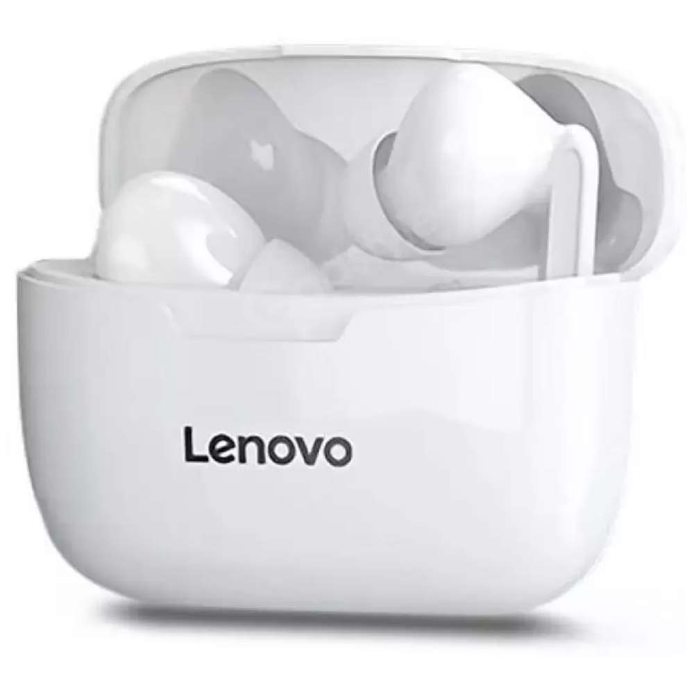 1 - Lenovo XT90 Bluetooth Headset,  White 