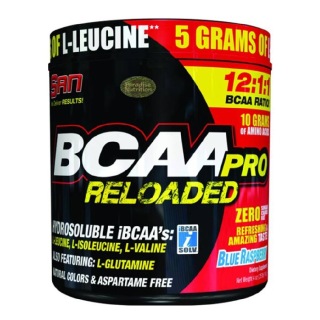SAN BCAA-Pro Reloaded, 0.25 lb Blue Raspberry