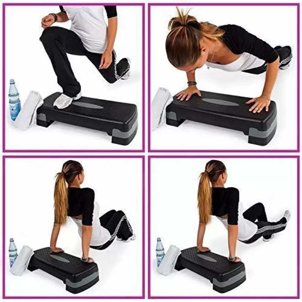 3 - Arrowmax Aerobic Stepper,  Black  6 inch 