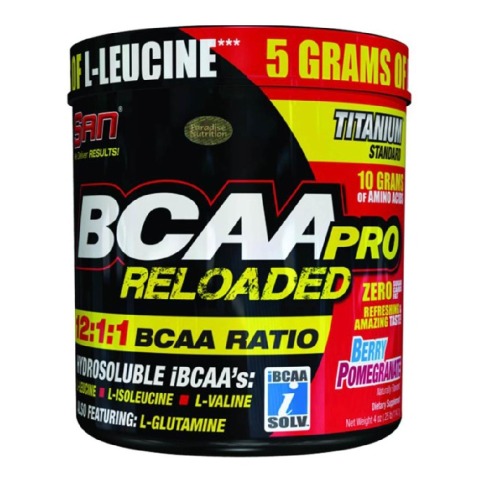 SAN BCAA-Pro Reloaded,  0.25 lb  Berry Pomegranate 