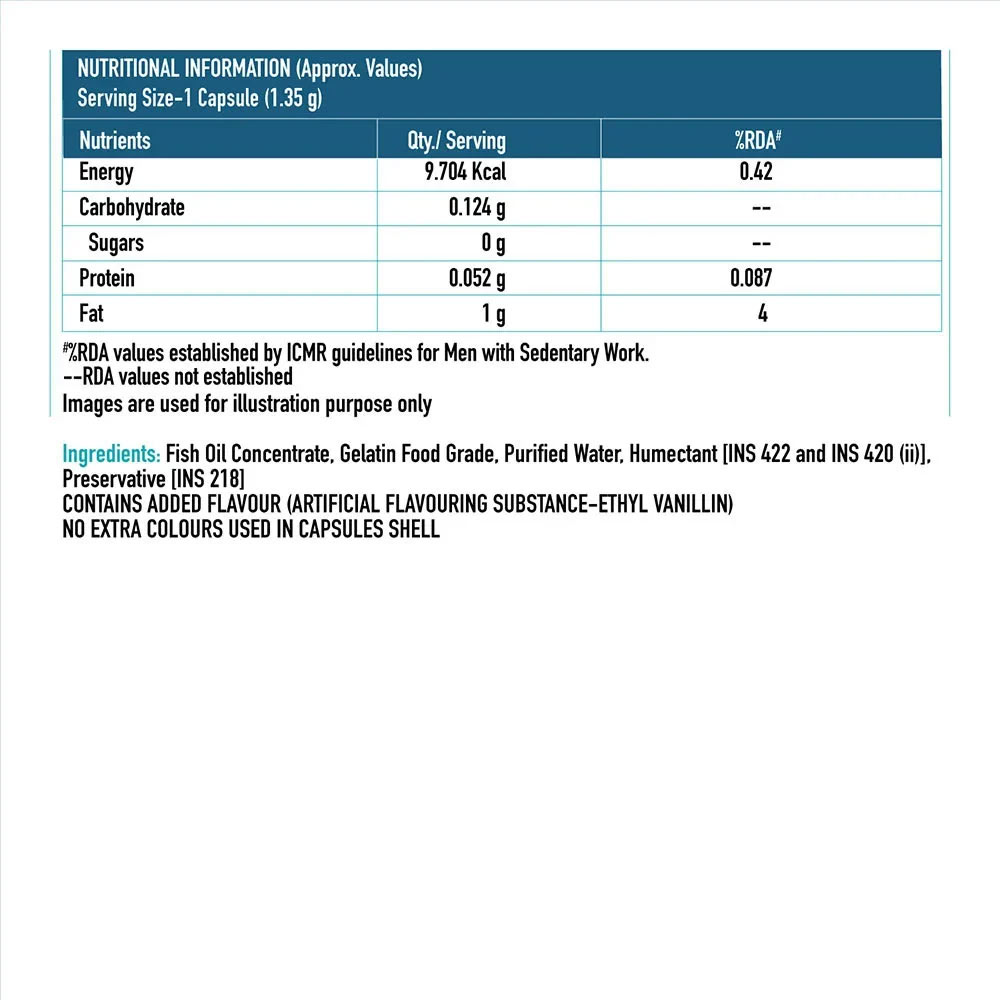 HK Vitals Salmon Omega-3 60 Caps - Pack Of 2