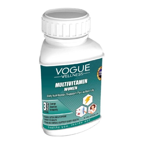 1 - Vogue Wellness Multivitamin Women, 60 softgels Unflavoured