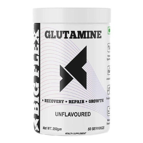 1 - Big Flex Prime Glutamine,  0.55 lb  Unflavoured 