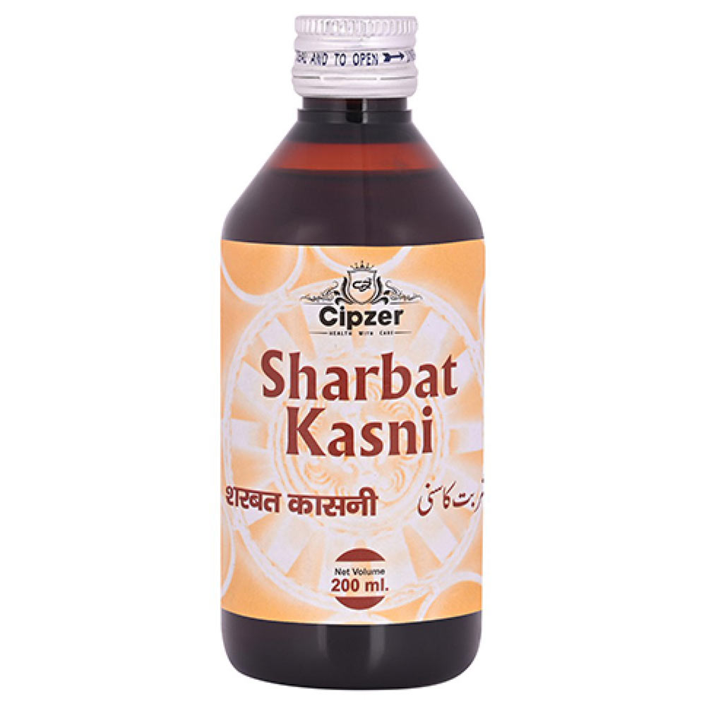 1 - Cipzer Sharbat Kasni,  Unflavoured  200 ml 