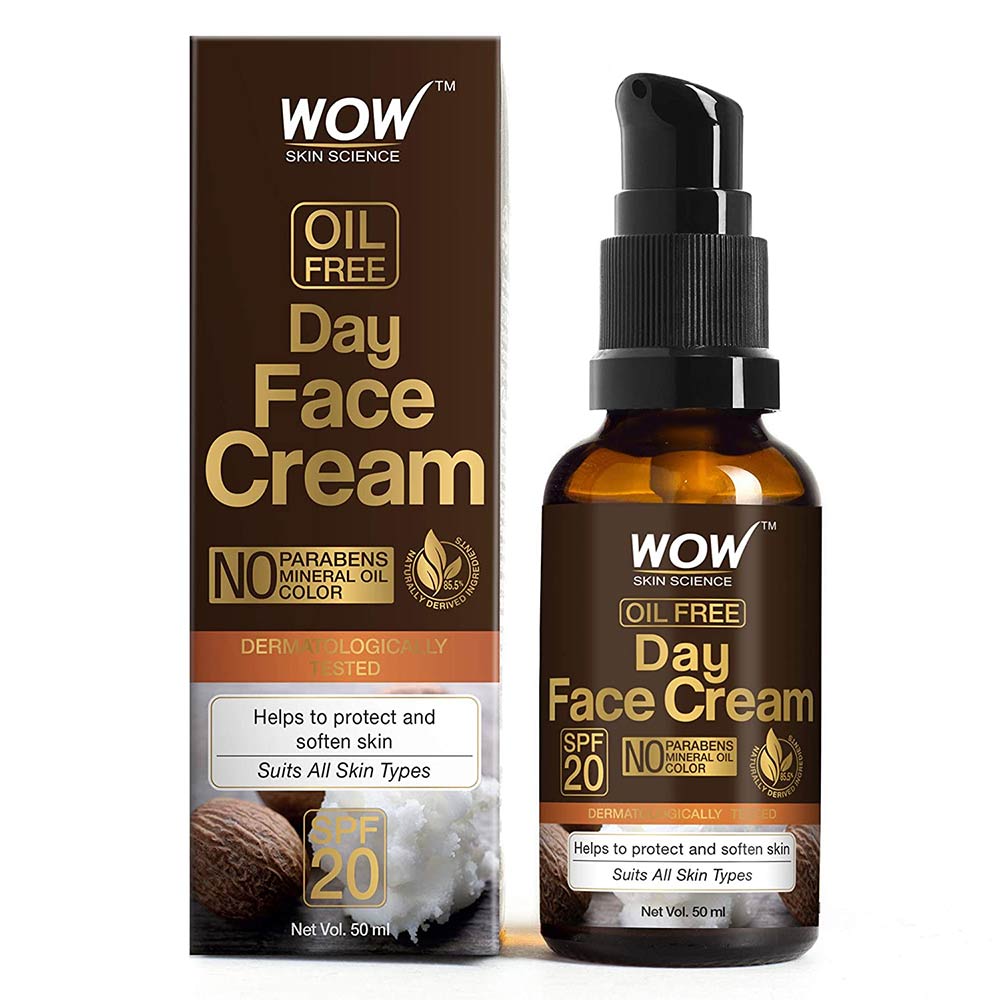 1 - WOW Skin Science Day Face Cream,  50 ml  for All Skin Types 