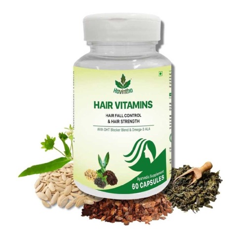 Havintha Hair Vitamins,  60 capsules  Unflavoured 