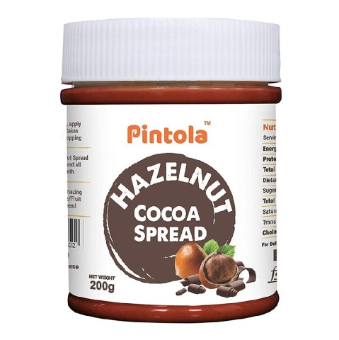 Pintola Hazelnut Cocoa Spread Butter,  Natural  0.200 kg 