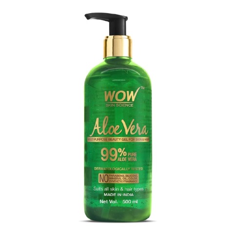 1 - WOW Skin Science Aloe Vera Gel,  500 ml 