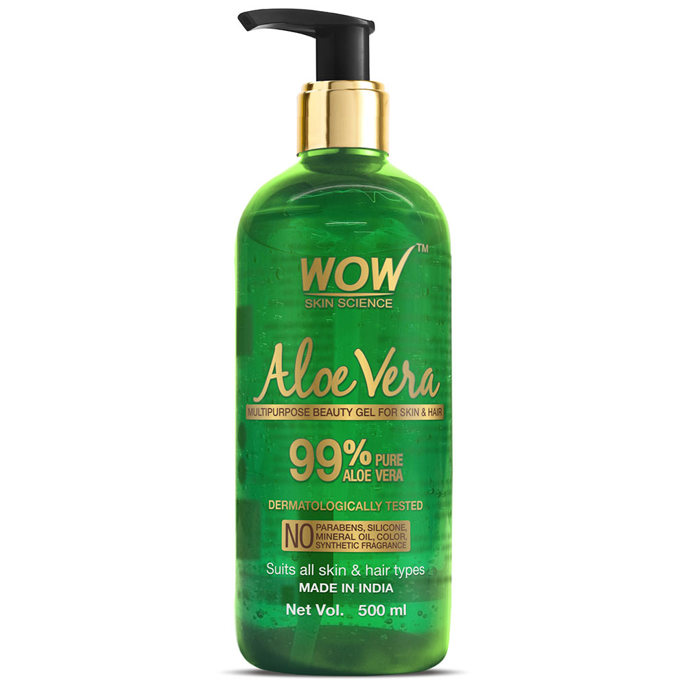 1 - WOW Skin Science Aloe Vera Gel,  500 ml 