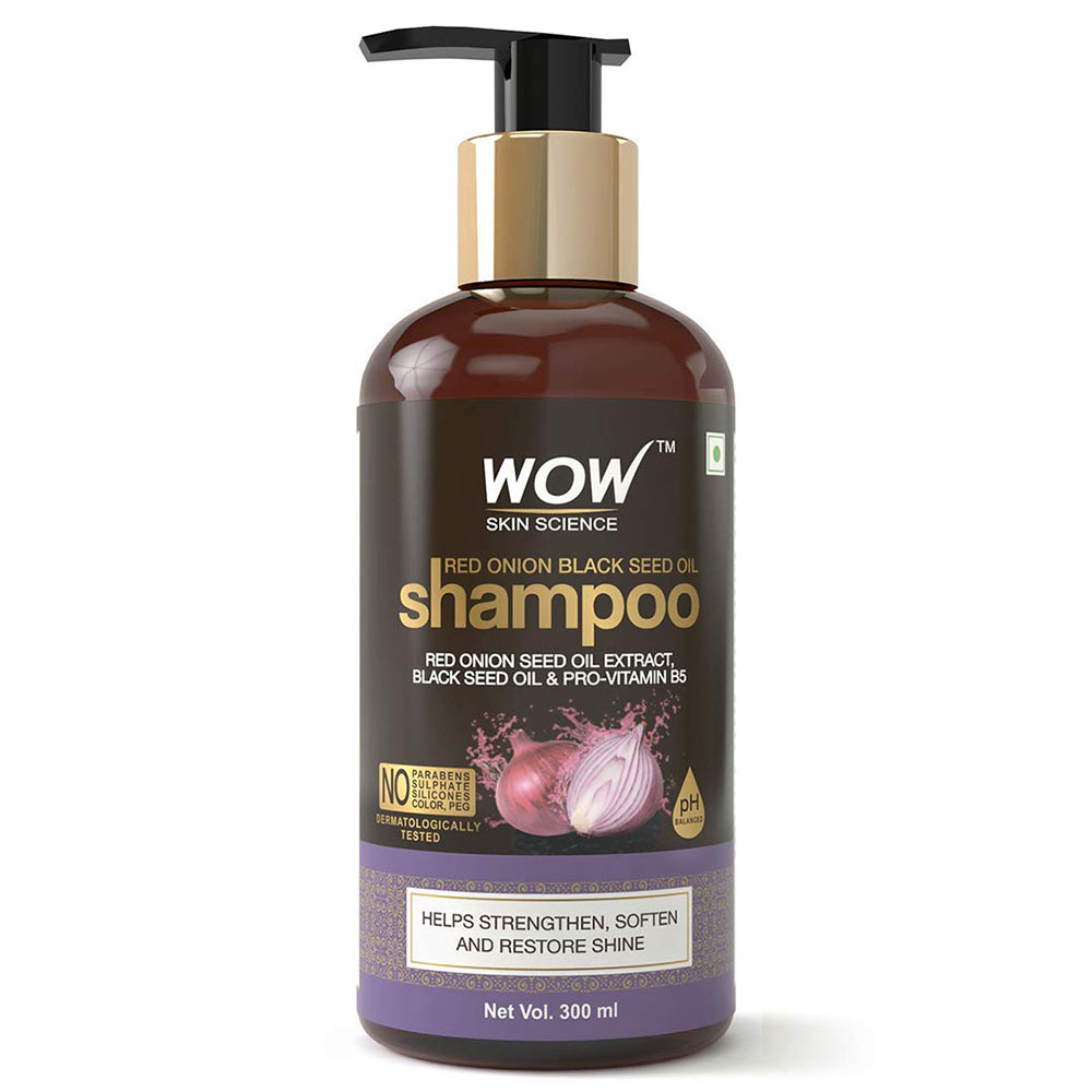 2 - WOW Skin Science Red Onion Black Seed Oil Shampoo & Conditioner Kit,  2 Piece(s)/Pack  for All Hair Types 