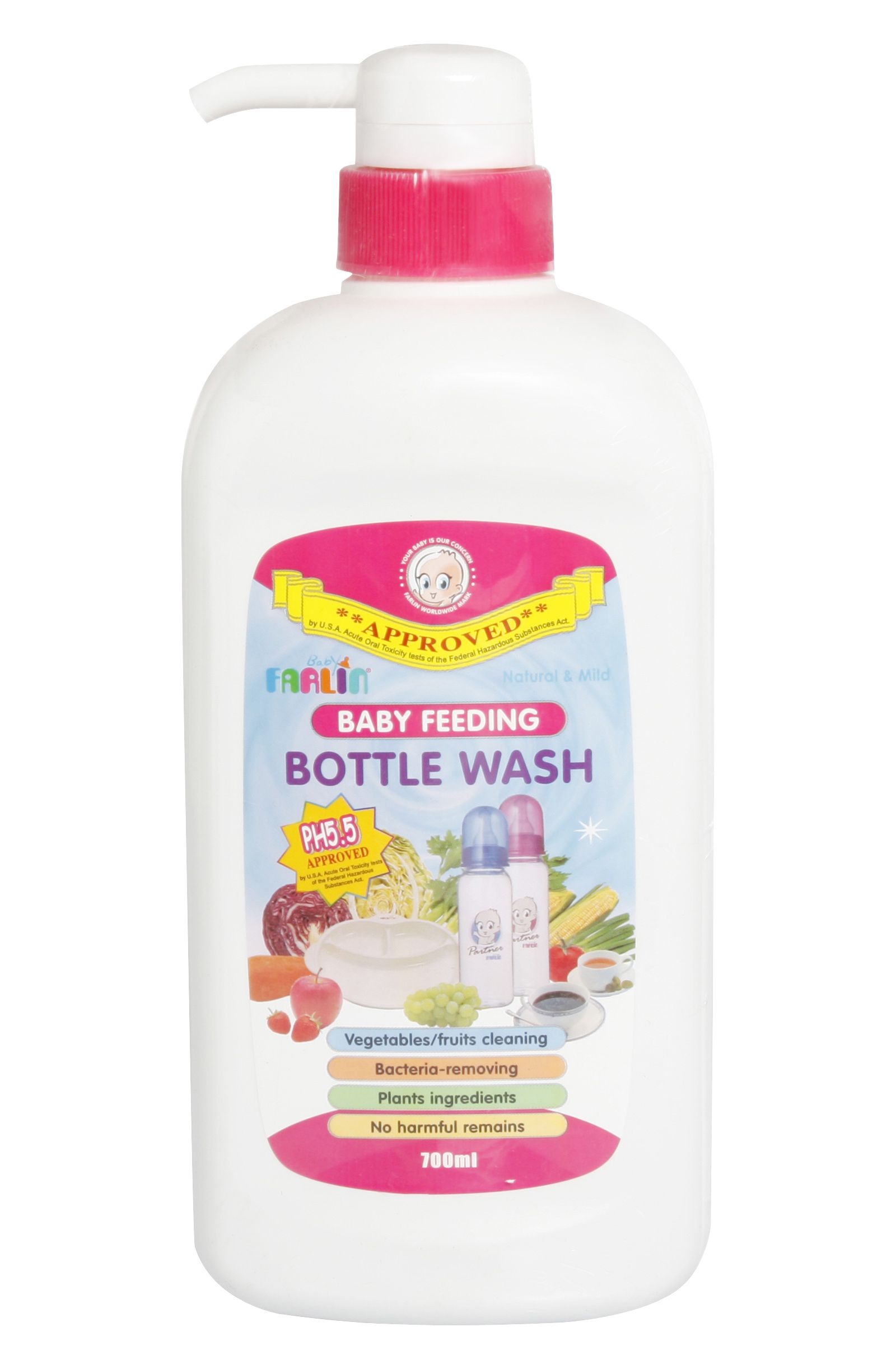 Farlin Baby Feeding Bottle Wash
