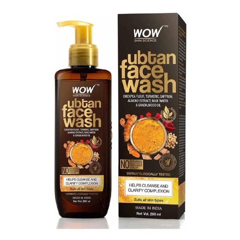 1 - WOW Skin Science Ubtan Face Wash,  200 ml  for All Skin Types 